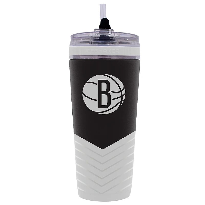 WinCraft Brooklyn Nets 26oz 4D Flex Ice Shaker Bottle