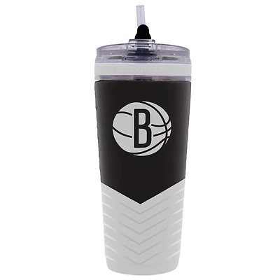 WinCraft Brooklyn Nets 26oz 4D Flex Ice Shaker Bottle