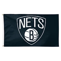 WinCraft Brooklyn Nets 3' x 5' Primary Logo Single-Sided - Flag