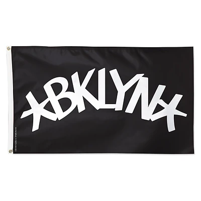 WinCraft Brooklyn Nets 3' x 5' Single-Sided Deluxe Secondary Team Logo Flag
