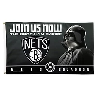 WinCraft Brooklyn Nets Drapeau unilatéral Star Wars 3 pi x 5 pi