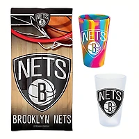 WinCraft Brooklyn Nets Beach Day Accessories Pack