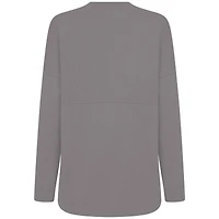 Women's Levelwear  Gray Brooklyn Nets Mother's Day Beaudry Arched Pullover Sweatshirt