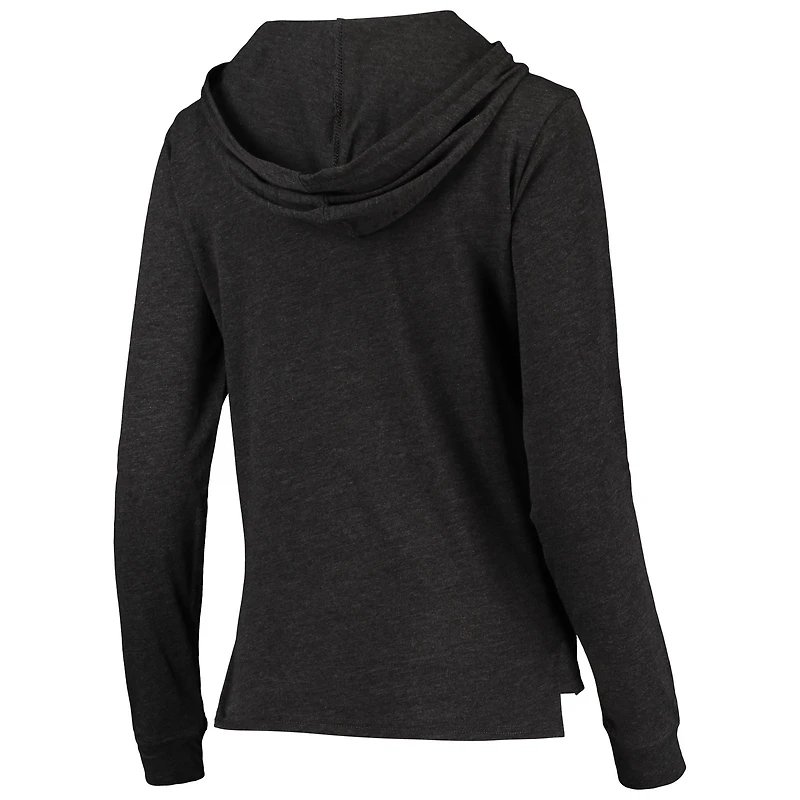 Ensemble de nuit à capuche et pantalon Brooklyn Nets Concepts Sport pour femme