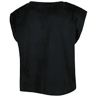 Ensemble de nuit pour femme Concepts Sport Black Brooklyn Nets Intermission haut et short