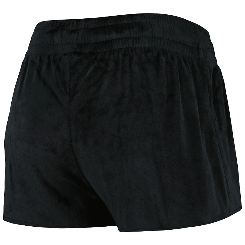 Ensemble de nuit pour femme Concepts Sport Black Brooklyn Nets Intermission haut et short