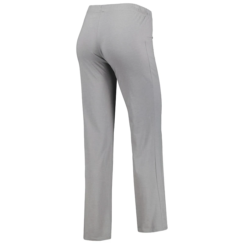 Concepts Sport Ensemble de nuit pour femme avec débardeur et pantalon Brooklyn Nets Team Gris/noir