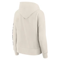 Sweat à capuche manches longues Fanatics pour femme Brooklyn Nets Elements Next Cream