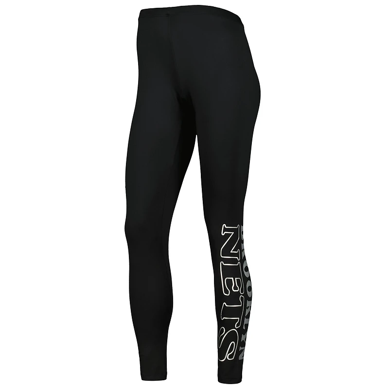 Legging pour femme G-III 4Her by Carl Banks Brooklyn Nets Stadium noir