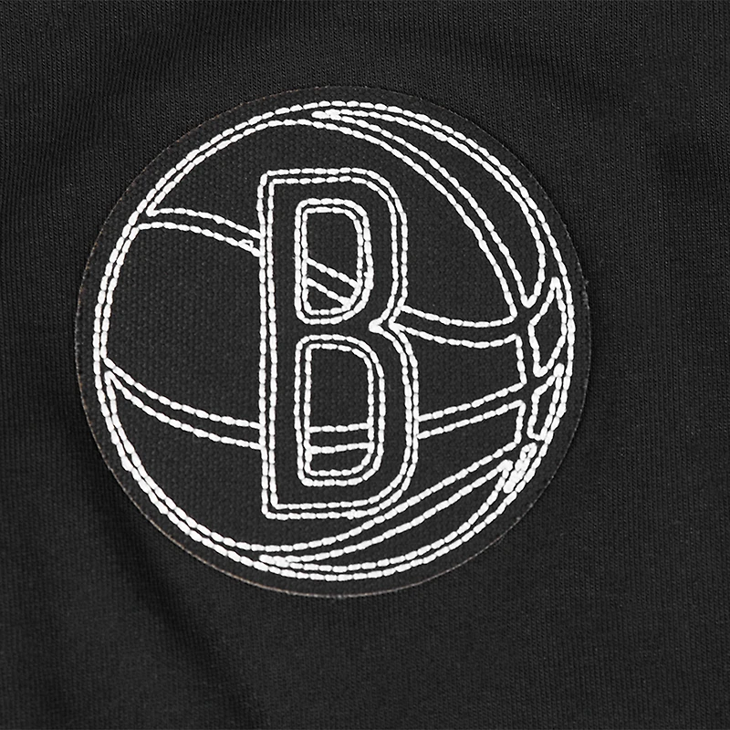 Women's Pro Standard Black Brooklyn Nets Paint the City Tri-Blend Jersey Leggings