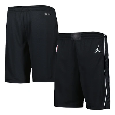Youth Jordan Brand Black Brooklyn Nets Statement Edition Swingman Performance Shorts