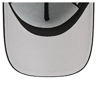 Casquette ajustable New Era Brooklyn Nets 9FORTY A-Frame noire pour jeunes