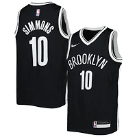 Maillot Nike Ben Simmons Swingman pour jeune Brooklyn Nets noir - Édition Icon