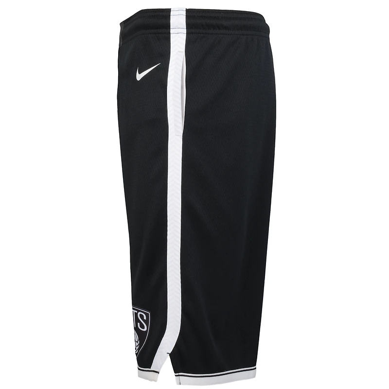 Youth Nike Black Brooklyn Nets Swingman Performance Shorts – Icon Edition