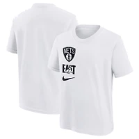 Youth Nike  White Brooklyn Nets Vs Block Essential T-Shirt