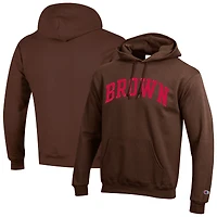 Men's Champion  Brown Bears Basic Arch Fleece Pullover Hoodie