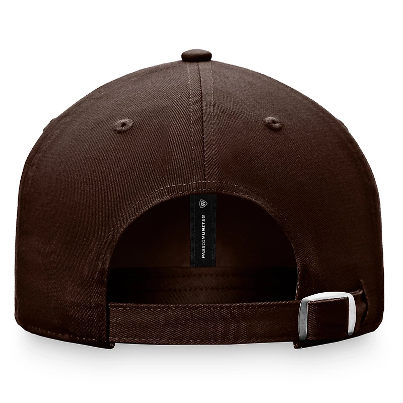 Men's Top of the World Brown Brown Bears Slice Adjustable Hat
