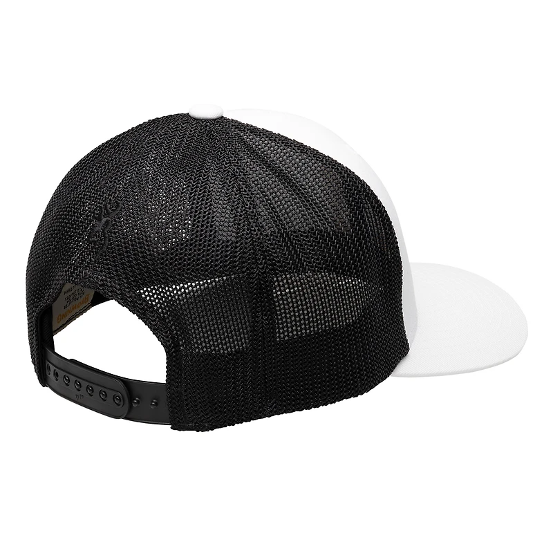 Men's Browning White/Black Icon Trucker Adjustable