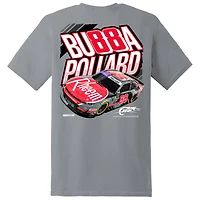 Men's JR Motorsports Official Team Apparel  Gray Bubba Pollard Rheem Car T-Shirt