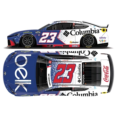 Action Racing Bubba Wallace 2026 #23 Columbia Belk Patriotic 1:64 Regular Paint Die-Cast Toyota Camry XSE