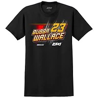 Men's 23XI Racing Black Bubba Wallace Car T-Shirt