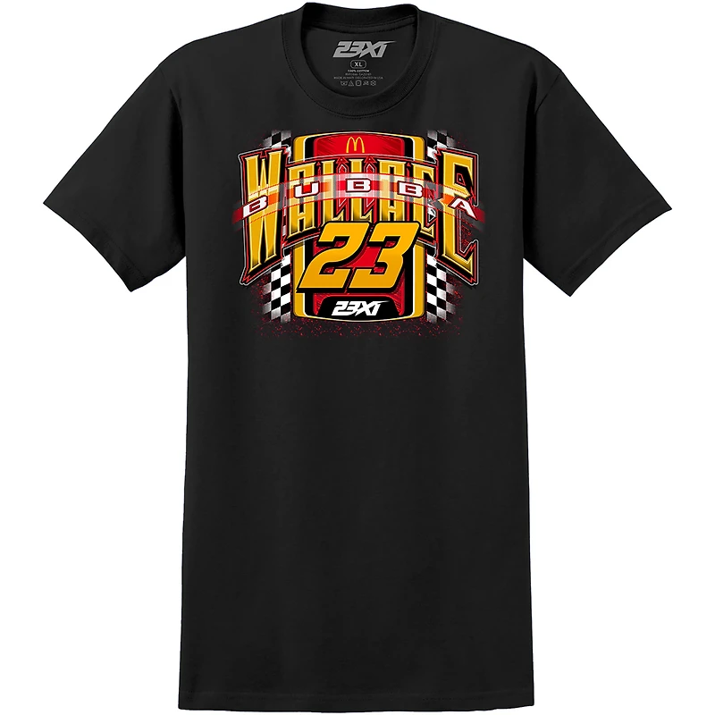 Men's 23XI Racing Bubba Wallace McDonald's Car T-Shirt