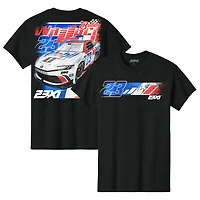 Men's 23XI Racing Black Bubba Wallace Mobil 1 Car T-Shirt