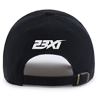 Men's '47  Black Bubba Wallace  Clean Up Adjustable Hat
