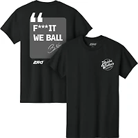 Men's Classic Ink Black Bubba Wallace We Ball T-Shirt