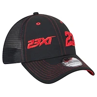 Men's New Era Black Bubba Wallace Driver 39THIRTY Trucker Fitted Hat