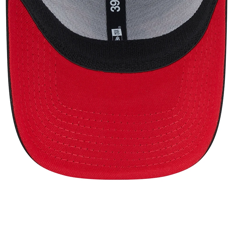 Men's New Era Black Bubba Wallace Driver 39THIRTY Trucker Fitted Hat