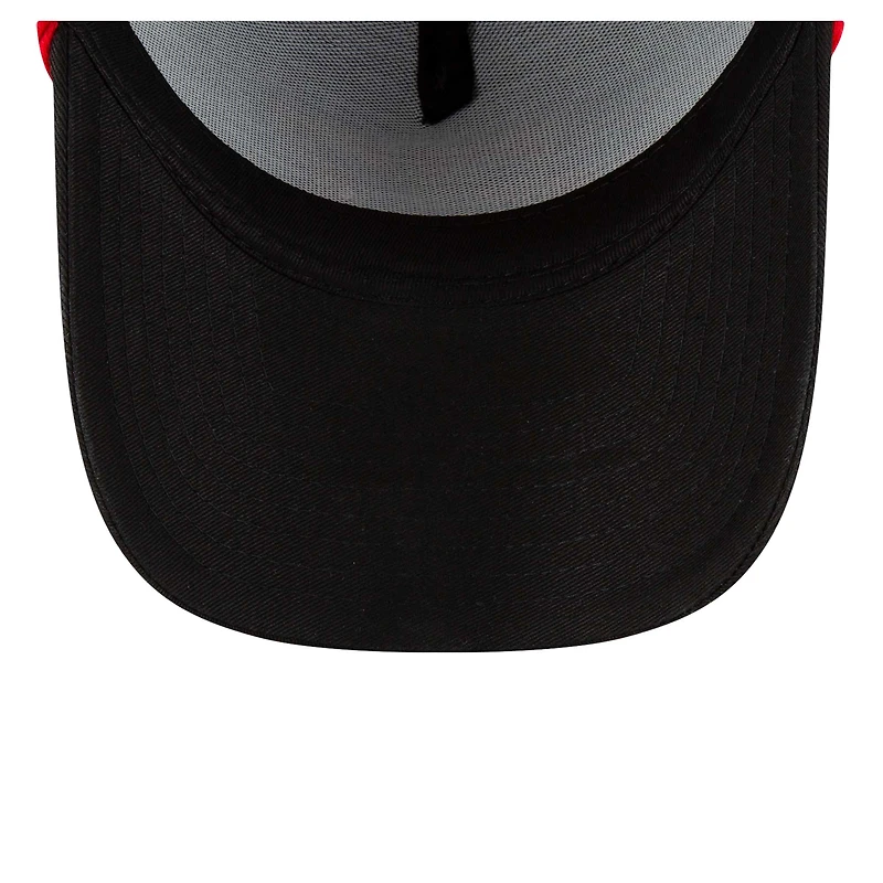 Men's New Era  Black Bubba Wallace Rope A-Frame 9FORTY Adjustable Hat