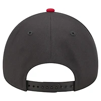 Men's New Era  Black Bubba Wallace Upside-Down Chain Stitch A-Frame 9FORTY Adjustable Hat