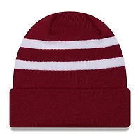 Men's New Era  Cardinal/White Bubba Wallace Cuffed Knit Hat