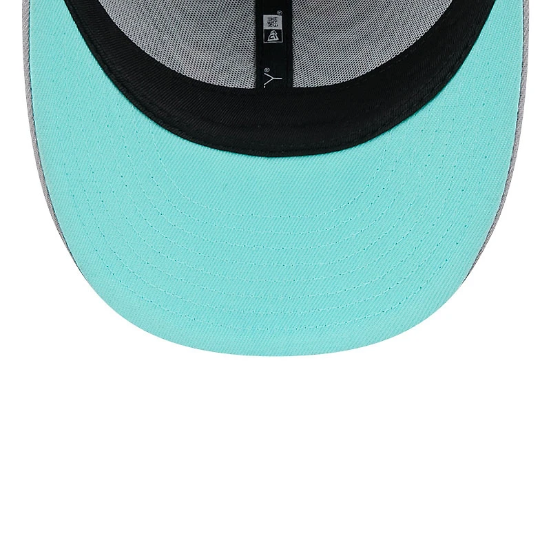 Men's New Era Gray Bubba Wallace Low Profile 9FIFTY Snapback Hat