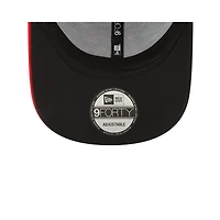 Men's New Era Red/Black Bubba Wallace 9FORTY Zig Zag Snapback Adjustable Hat