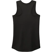 Women's 23XI Racing  Black Bubba Wallace Racer Back Tri-Blend Tank Top