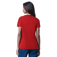 T-shirt d'entraînement Bubba Wallace rouge G-III 4Her pour femme par Carl Banks