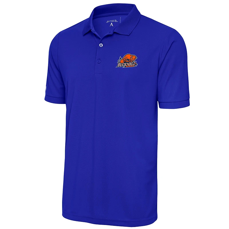 Polo piqué Antigua Royal Bucknell Bison Legacy pour homme