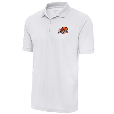 Polo piqué Legacy blanc Bucknell Bison pour homme, grandes tailles