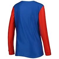 FOCO Royal Buffalo Bills Wordmark Ugly Ensemble de pyjama pour femme