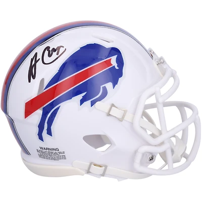 Amari Cooper Buffalo Bills Autographed Riddell Speed Mini Helmet