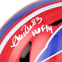 Andre Reed Buffalo Bills Autographed Riddell 1987-2001 Throwback Speed Flex Authentic Helmet with "HOF 14" Inscription