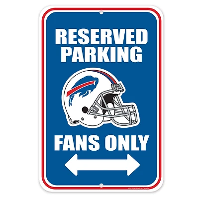 Buffalo Bills 10" x 15" Parking - Enseigne