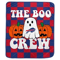 Buffalo Bills 50" x 60" Boo Crew Flannel Fleece Blanket