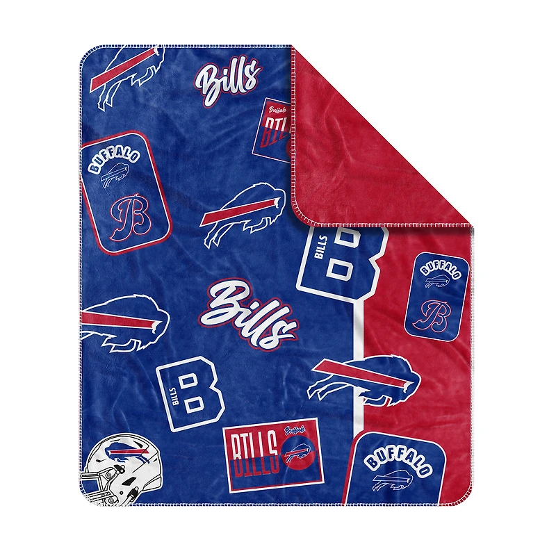 Buffalo Bills 50” x 60” Dream Weave Throw Blanket