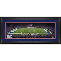Photographie panoramique encadrée des Buffalo Bills (10" x 30") du stade Highmark