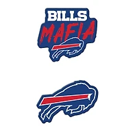 Buffalo Bills WinCraft 2-Pack Fridge Magnet Set