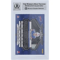 Dalton Kincaid Buffalo Bills Autographed 2023 Panini Mosaic #ND-20 Beckett Fanatics Witnessed Authenticated Rookie Card