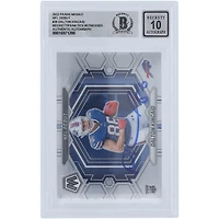 Dalton Kincaid Buffalo Bills Autographed 2023 Panini Mosaic #ND-20 Beckett Fanatics Witnessed Authenticated Rookie Card